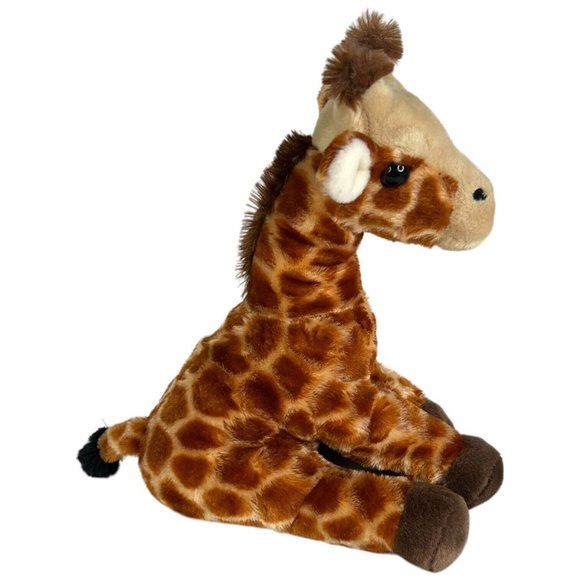 Wild Republic Giraffe Plush Soft Stuffed Animal Toy 12 Inch Tall Sitting - Picture 5 of 8